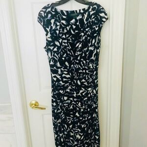 Ralph Lauren wrap Dress Jersey stretch size 10